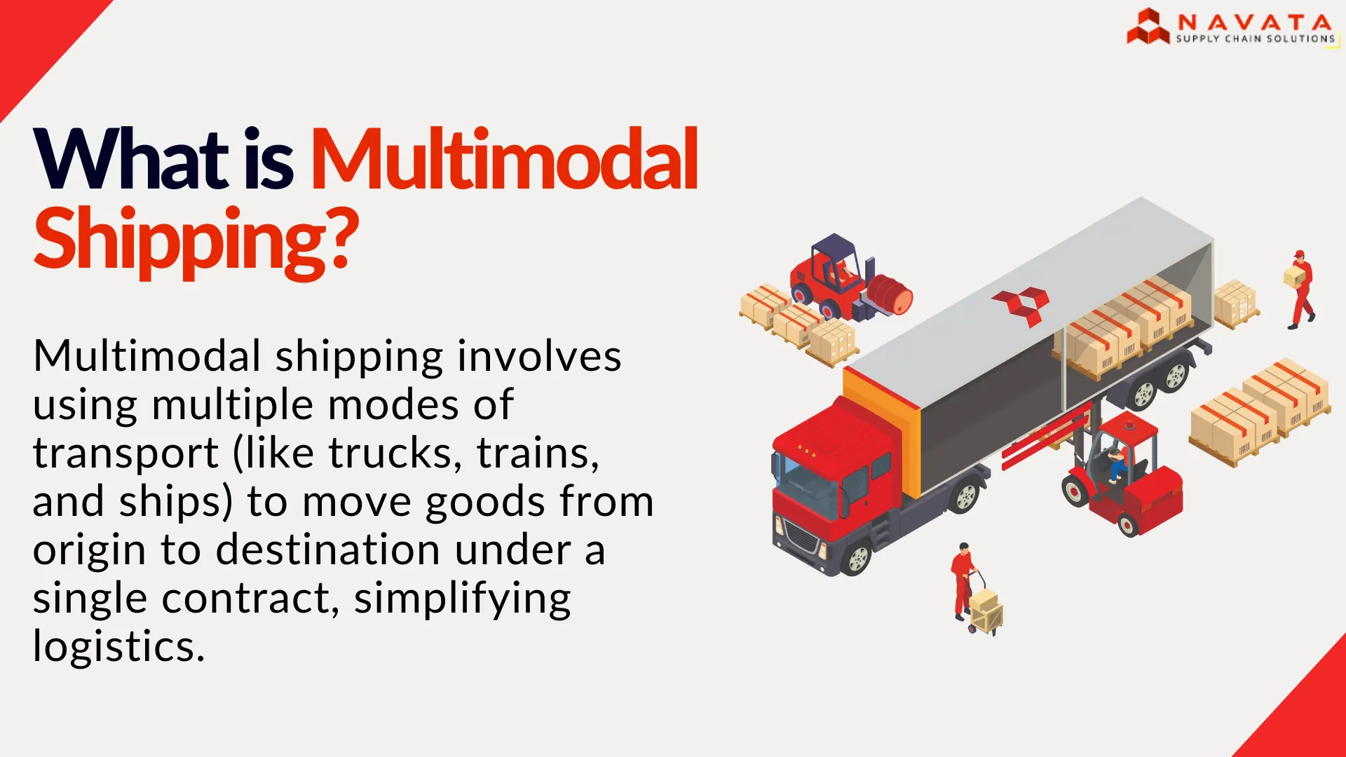 What is Multimodal Shipping