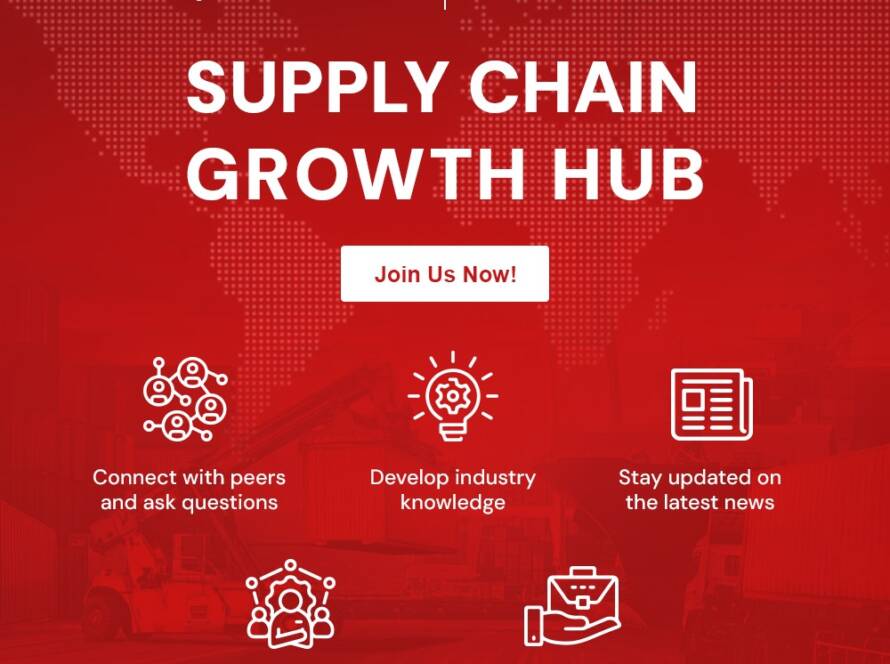 Supply Chain Growth HUB Banner