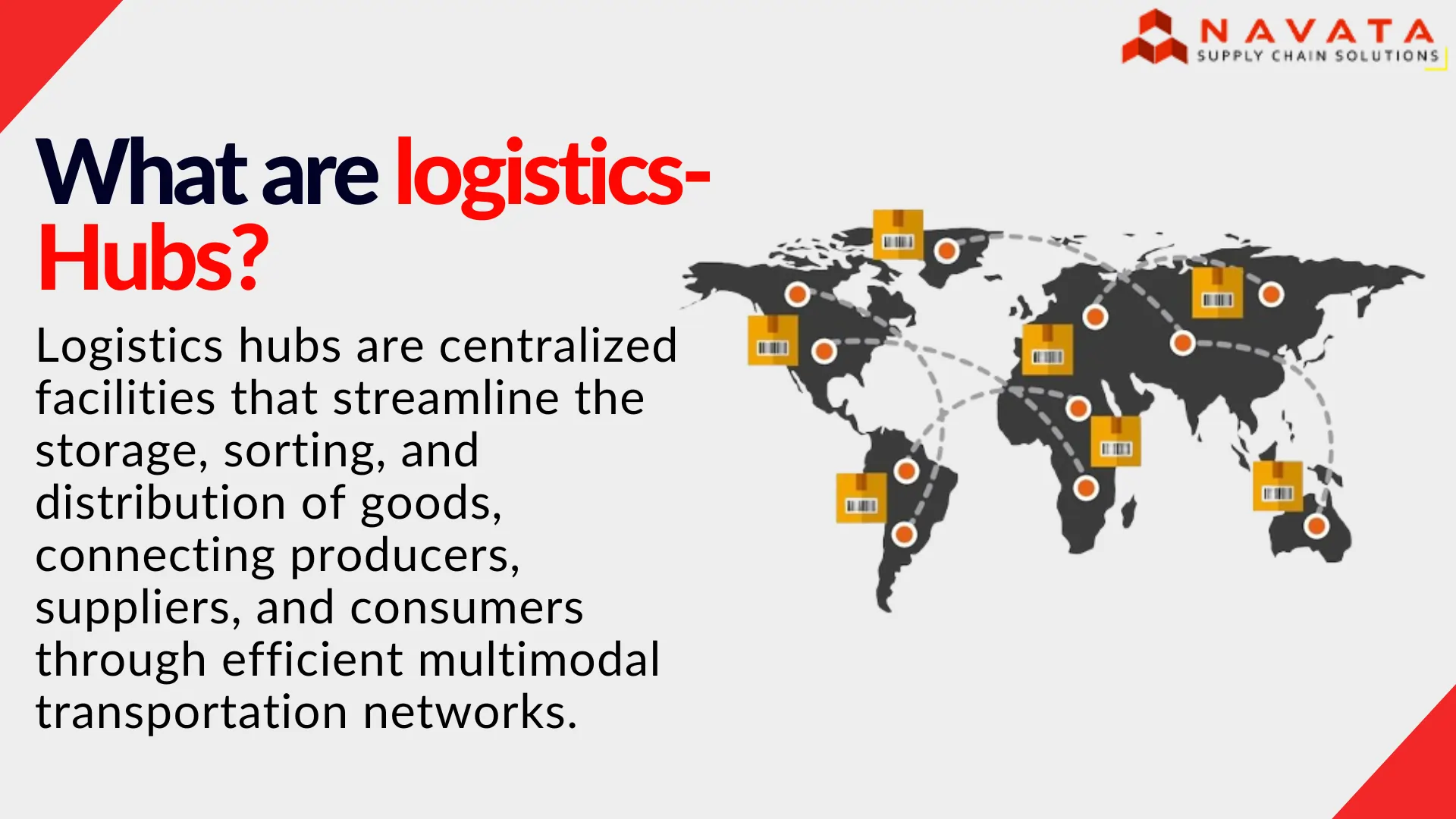 Logistics Hubs Connecting Rural and Urban Markets