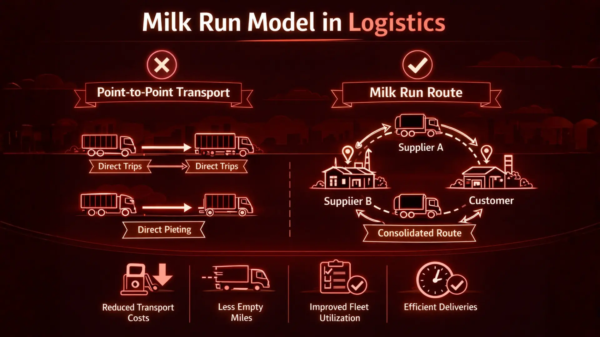 Milk Run Model in Logistics