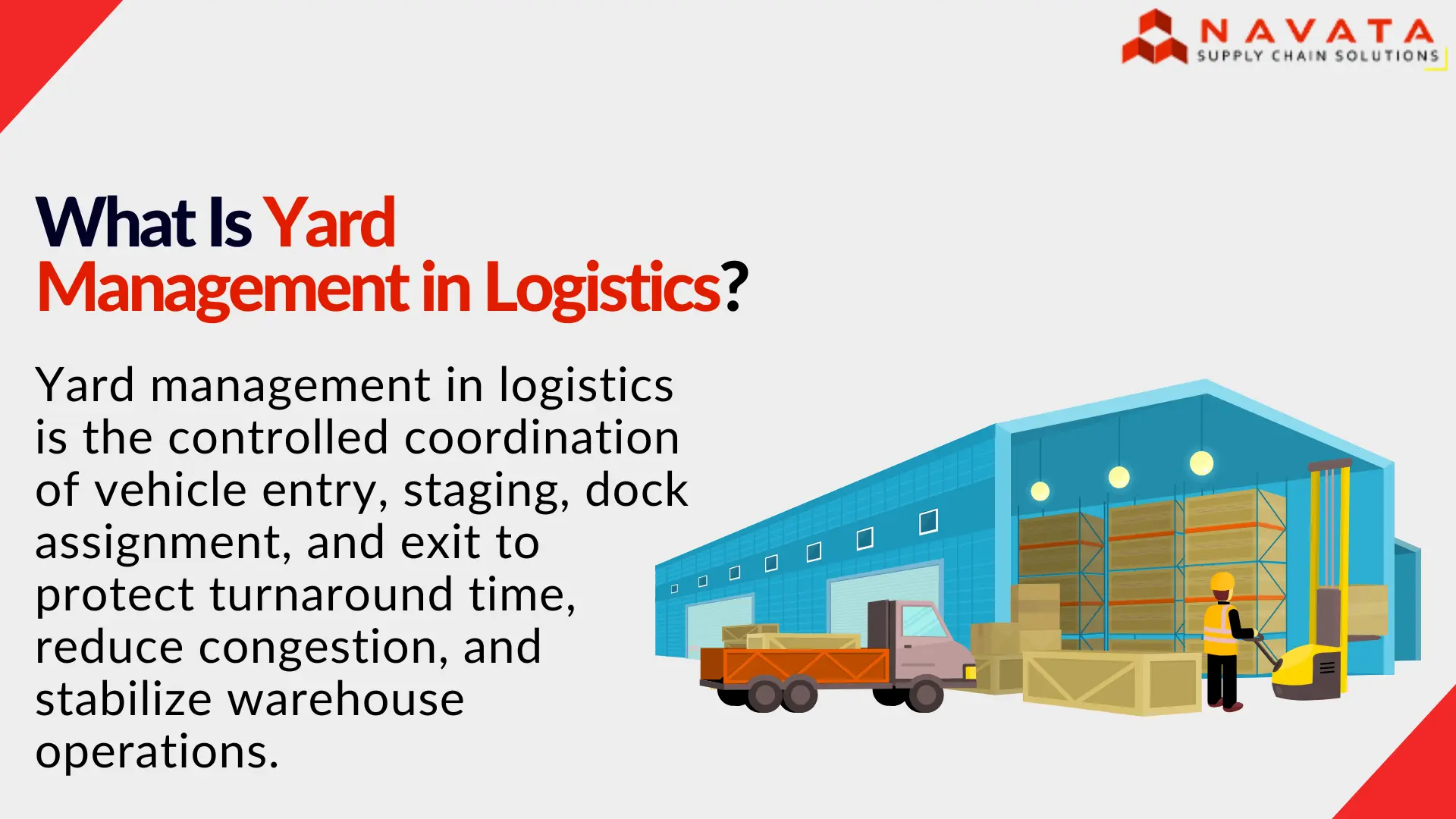 Yard Management in Logistics